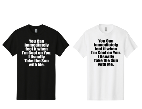 I'm Cool on You
